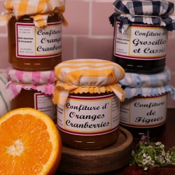Confiture Oranges et Cranberries